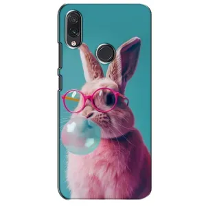 Чохол з принтом «Кролик в окулярах» для Samsung Galaxy M10s