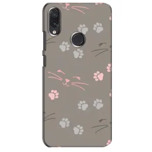 Чохол з малюнком кіт на Sansung Galaxy M10s (Лапи і вуса)