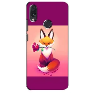 Чохли з картинкою Лисичка для Sansung Galaxy M10s (VPrint) (Лиса з трояндою)