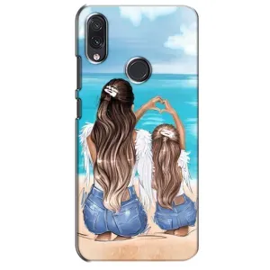 Чохол з друком для Sansung Galaxy M10s - (Мама з дитинкою) (AlphaPrint) (Мама з донькою)