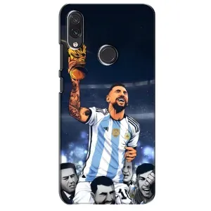 Чохли для Sansung Galaxy M10s (Leo чемпіон) (AlphaPrint) (Мессі з кубком)