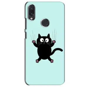 Чохол з принтом для Sansung Galaxy M10s (AlphaPrint) Модні коти (Падаючий кіт)