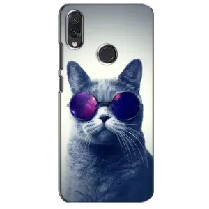 Чохол з принтом для Sansung Galaxy M10s (AlphaPrint) Модні коти (Стильний кіт)