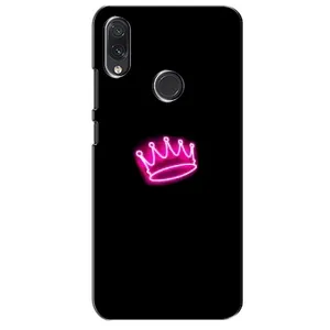 Чехол с Короной Самсунг М10s - (AlphaPrint) (Яркая корона)