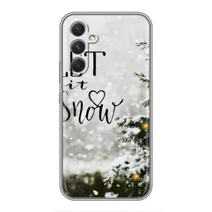 Новорічні, Святкові Чохли для Sony Xperia 1 VI - 2024 год (Let it snow)