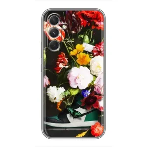 Бренднові Чохли для Sony Xperia 1 VI - (PREMIUMPrint) (Nike цветы)