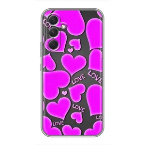 Чехлы для любимой на Вебмастерія 1 ВІ (VPrint) (Pink hearts)