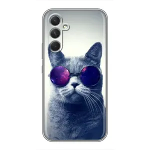 Чохол з принтом для Sony Xperia 1 VI (AlphaPrint) Модні коти (Стильний кіт)