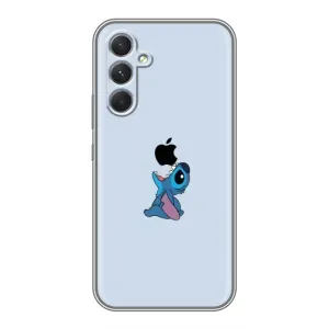 Чохол з принтом Стіч на Sony Xperia 1 VI (Stitch apple)