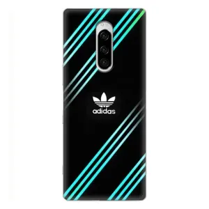 Чехлы Адидас для Sony Xperia 1 (AlphaPrint) (Адидас с полосами)