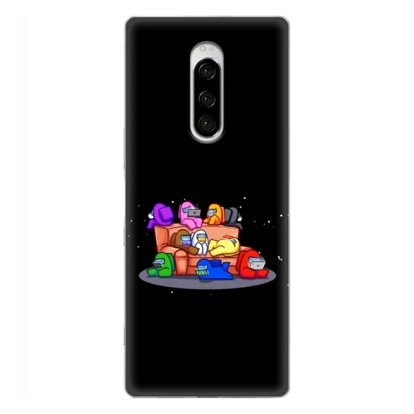 Чохол з принтом «Амонг-ас» для Sony Xperia 1 Чохол з принтом «Амонг-ас» для Sony Xperia 1
