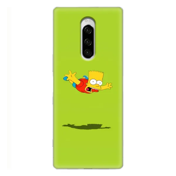 Чохол з принтом «Барт Сімпсон» для Sony Xperia 1 Чохол з принтом «Барт Сімпсон» для Sony Xperia 1