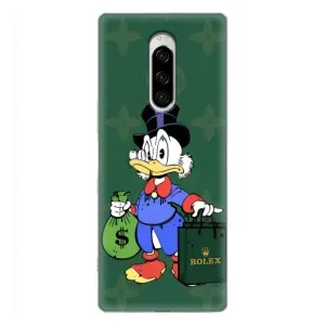 Чехлы для Sony Xperia 1 - Скрудж МакДак Louis Vuitton (PREMIUMPrint) (Богатая Утка)
