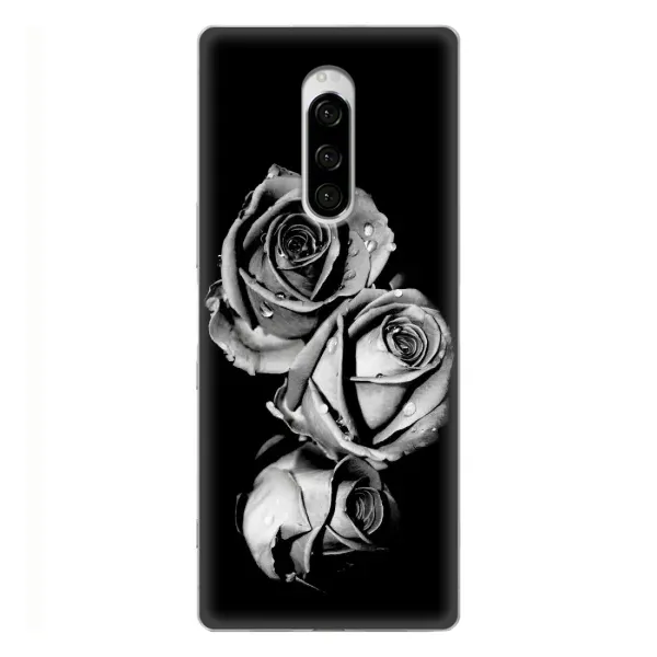 Чохол з принтом «Чорна троянда» для Sony Xperia 1 Чохол з принтом «Чорна троянда» для Sony Xperia 1