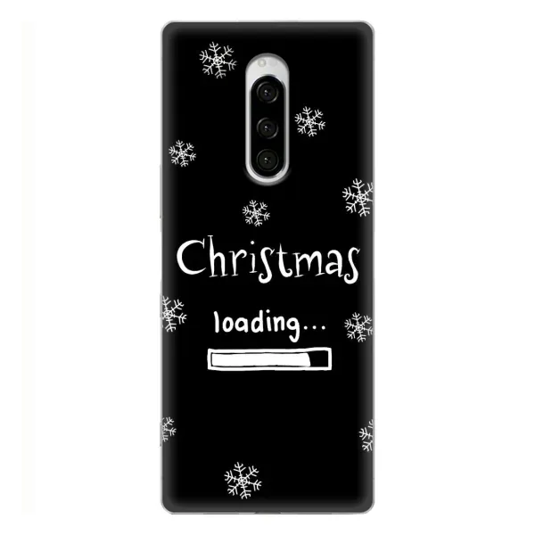 Чехол с принтом «Christmas loading» для Sony Xperia 1 Чехол с принтом «Christmas loading» для Sony Xperia 1