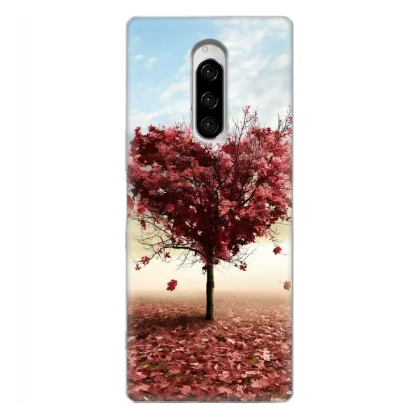 Чехол с принтом «Дерево сердце» для Sony Xperia 1