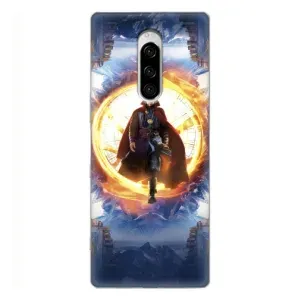 Чохли з героями Марвел Sony Xperia 1 (VPrint) (Доктор Стрендж)