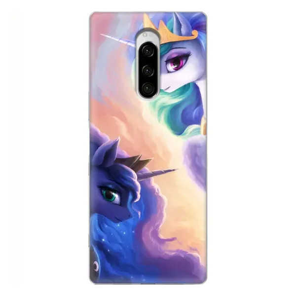 Чехол с принтом «Единорожки» для Sony Xperia 1 Чехол с принтом «Единорожки» для Sony Xperia 1