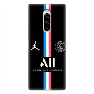 Чохли PSG для Sony Xperia 1 (AlphaPrint) (футболка ПСЖ)