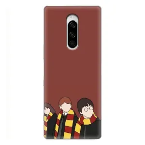 Чохли з Гаррі Поттером для Sony Xperia 1 (AlphaPrint) (Гарі з друзями)