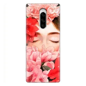 Чехлы (ART) Цветы на Sony Xperia 1 (VPrint) (Очі в квітах)