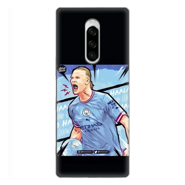 Чехол с принтом «гол Эрлинг Холланд» для Sony Xperia 1