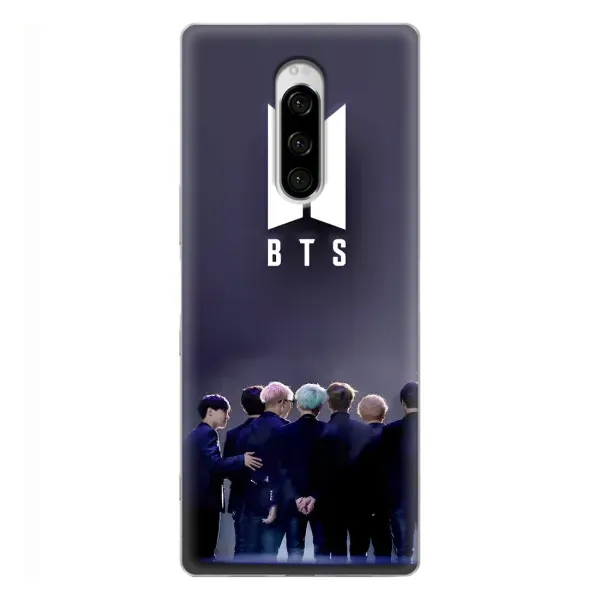 Чохол з принтом «Група BTS» для Sony Xperia 1 Чохол з принтом «Група BTS» для Sony Xperia 1