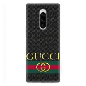 Чехлы ГУЧЧИ для Сони Хпериа 1 (AlphaPrint) (Gucci оригинал)