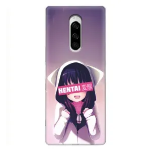 Чехлы Персонажи Аниме Наруто для Sony Xperia 1 (AlphaPrint) (Hentai chan)