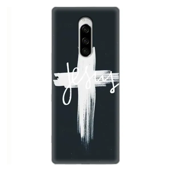 Чохол з принтом «Ісус» для Sony Xperia 1 Чохол з принтом «Ісус» для Sony Xperia 1