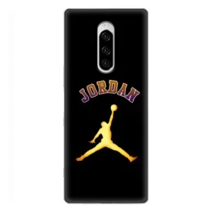 Чехлы для Sony Xperia 1 - с картинкой JORDAN (AlphaPrint) (Jordan Gold)