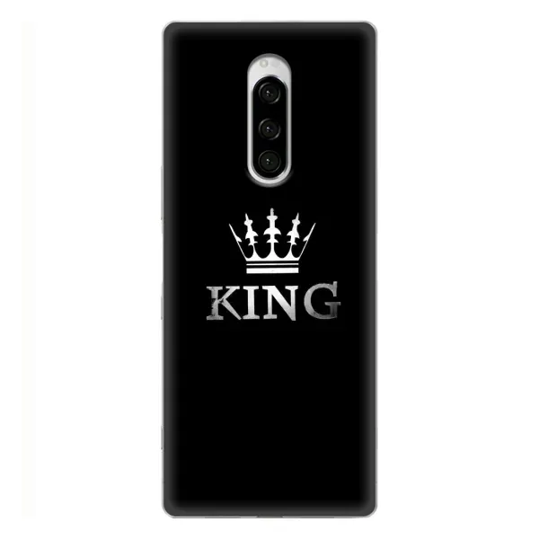 Чехол с принтом «KING» для Sony Xperia 1