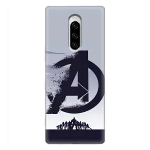 Чохли з героями Марвел Sony Xperia 1 (VPrint) (Команда А)