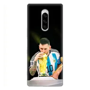 Чохли для Sony Xperia 1 (Leo чемпіон) (AlphaPrint) (Кубок Мессі)