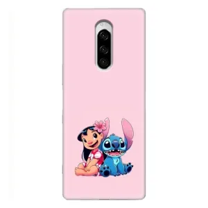 Чохол з принтом Стіч на Sony Xperia 1 (Ліло і Стіч)