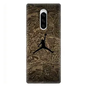 Чехлы для Sony Xperia 1 - с картинкой JORDAN (AlphaPrint) (Logo Jordan)
