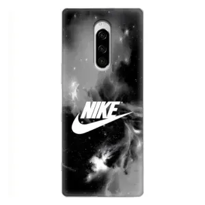 Чохол для Sony Xperia 1 - з принтом Найк (AlphaPrint) (Лого Найк)