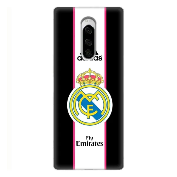 Чохол з принтом «лого Real Madrid» для Sony Xperia 1 Чохол з принтом «лого Real Madrid» для Sony Xperia 1
