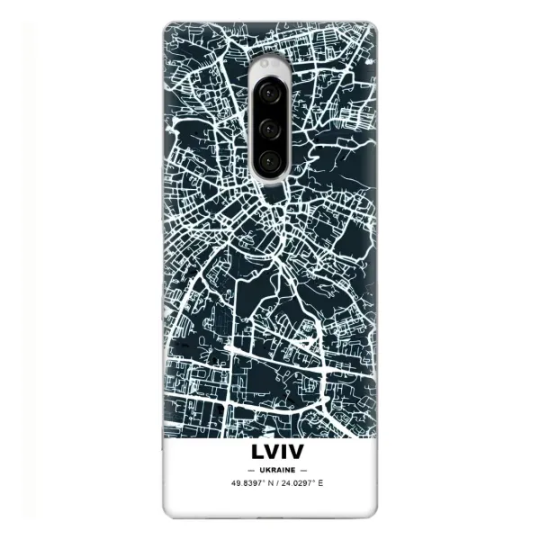 Чехол с принтом «Львов» для Sony Xperia 1