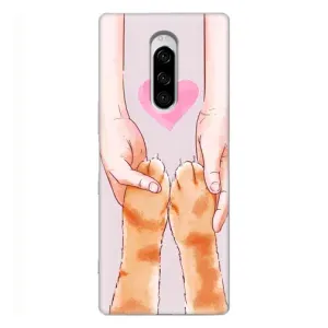 Чохол на Sony Xperia 1 з Котиками (VPrint) (Любовь до котиків)