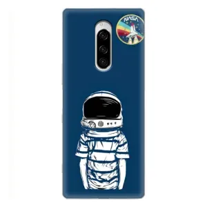 Чохол NASA для Sony Xperia 1 (AlphaPrint) (Хлопчик в шоломі)