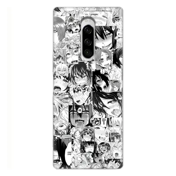 Чохол з принтом «Ahegao manga» для Sony Xperia 1