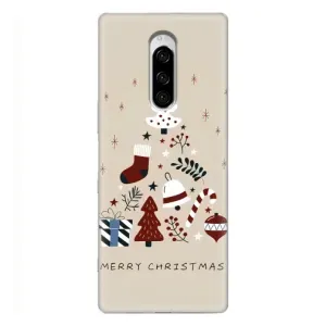 Різдвяні, Святкові Чохли для Sony Xperia 1 (Merry Christmas)