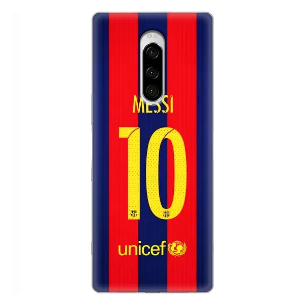 Чохол з принтом «Messi Barca 10» для Sony Xperia 1 Чохол з принтом «Messi Barca 10» для Sony Xperia 1