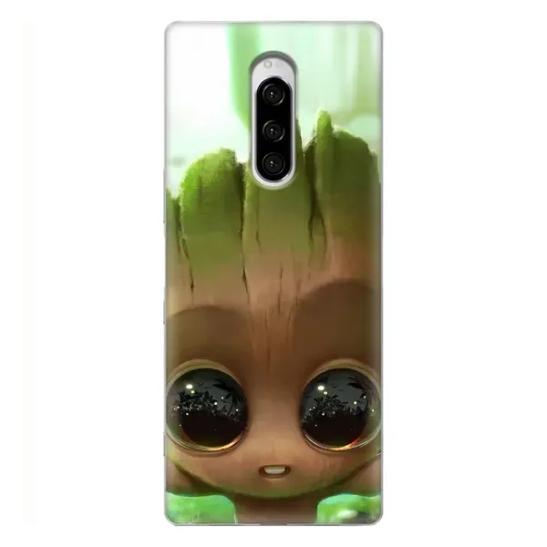 Чохол з принтом «Милий Грут» для Sony Xperia 1 Чохол з принтом «Милий Грут» для Sony Xperia 1