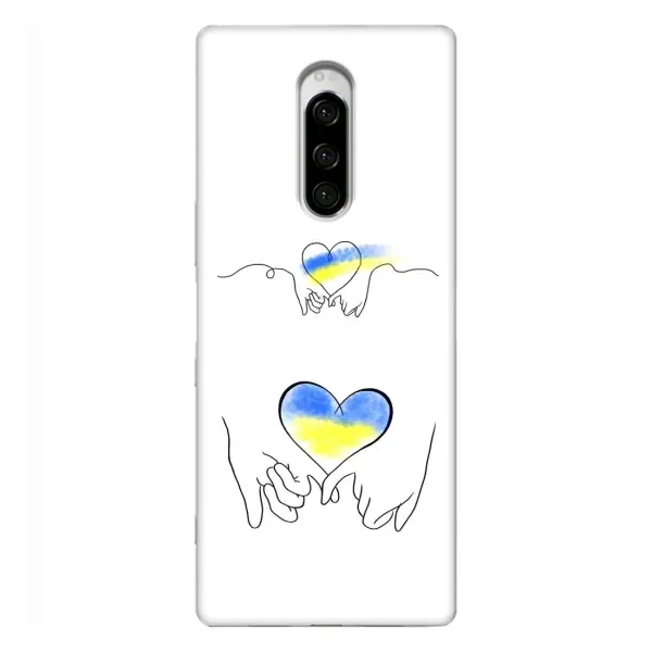 Чохол з принтом «Мир Україні» для Sony Xperia 1 Чохол з принтом «Мир Україні» для Sony Xperia 1