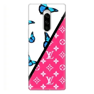 Брендновые Чехлы для Sony Xperia 1 - (PREMIUMPrint) (Мода LV)
