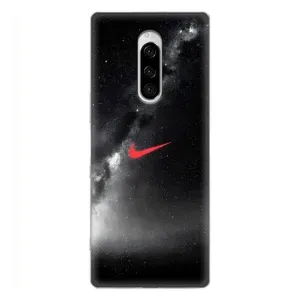 Чохол для Sony Xperia 1 - з принтом Найк (AlphaPrint) (Найк червоний)