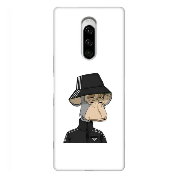 Чохол з принтом «мавпа NFT Adidas» для Sony Xperia 1