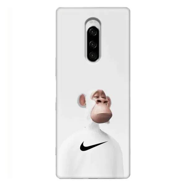 Чохол з принтом «мавпа NFT Nike» для Sony Xperia 1